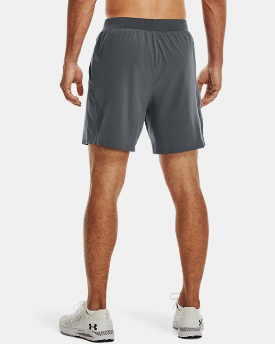 Men's UA SpeedPocket 7" Shorts, Gray, pdpMainDesktop image number 1